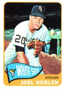  1967 Topps # 107 Joel Horlen Chicago White Sox