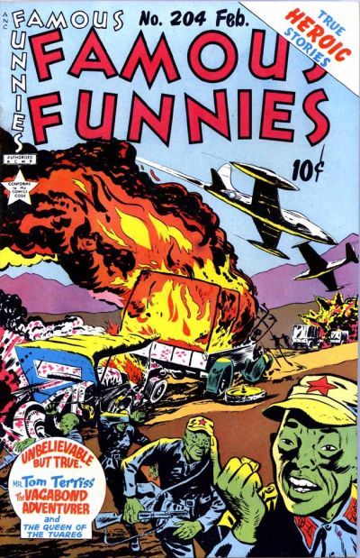 Famous Funnies #204 Comic