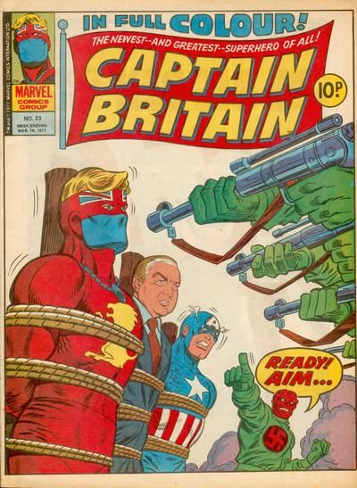 Captain Britain #23 Comic