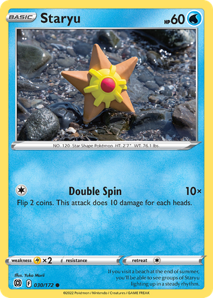 Staryu (30/172) - Brilliant Stars