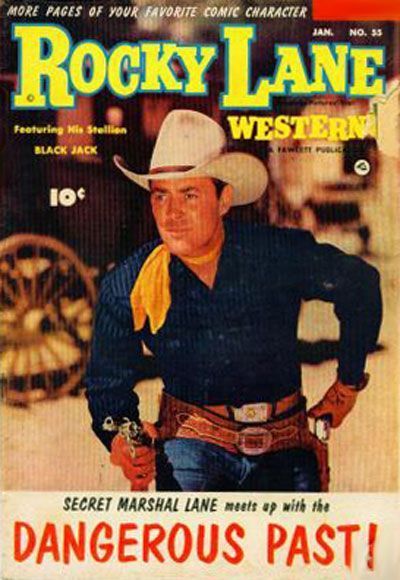 Rocky Lane Western #55 Comic