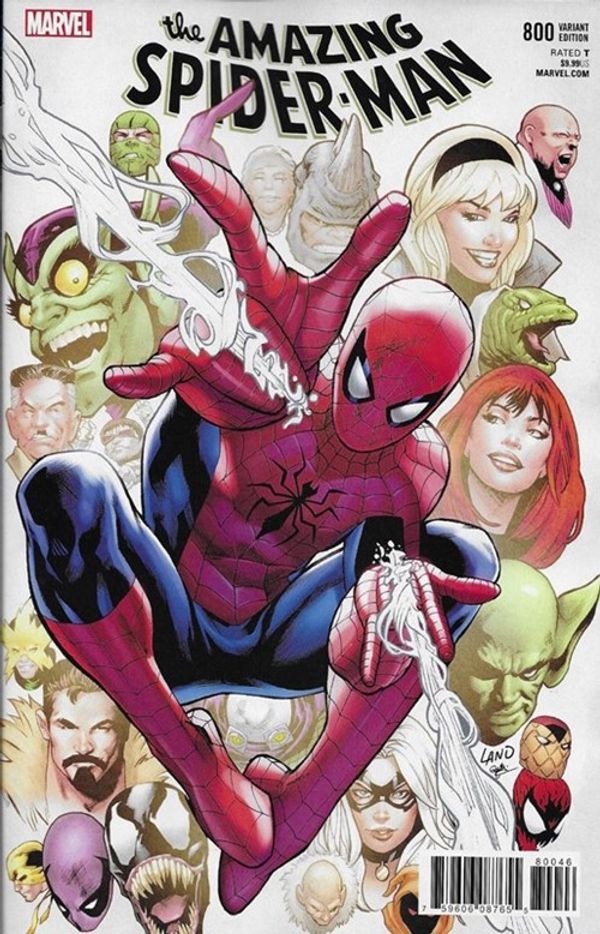 Amazing Spider-man #800 (Greg Land Variant)