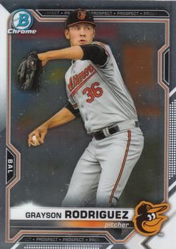 Grayson Rodriguez 2021 Bowman Chrome - Prospects Baseball #BCP-165 Sports Card