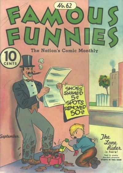 Famous Funnies #62 Comic