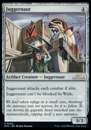 Juggernaut (Magic 30th Anniversary Edition) Trading Card