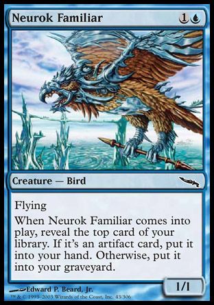 Neurok Familiar (Mirrodin) Trading Card