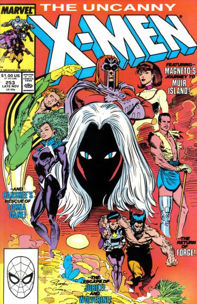 Uncanny X-Men #253 Comic
