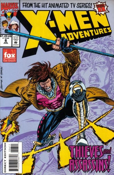 X-Men Adventures #6 Comic
