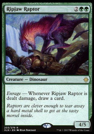 Ripjaw Raptor (Ixalan) Trading Card