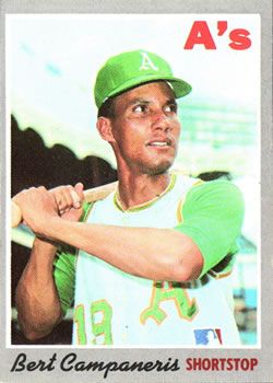 1969 Topps - Bert Campaneris (#495) Oakland Athletics