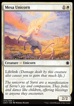 Mesa Unicorn (Game Night) Trading Card