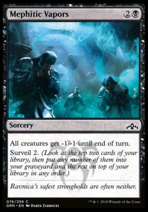 Mephitic Vapors (Guilds of Ravnica)