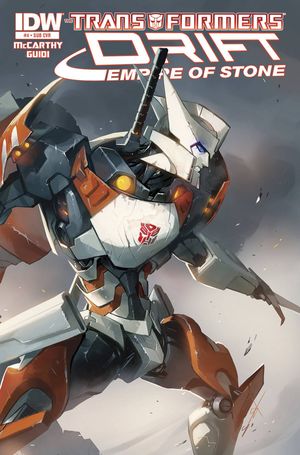 Transformers Drift Empire Of Stone #4 (Subscription Variant)