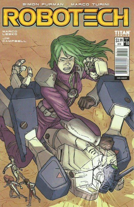 Robotech #10 Comic