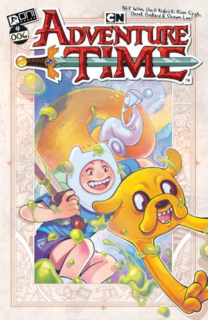 Adventure Time #6 (Cvr D Inc 1:10 Elizabeth Beals Triptych Variant)