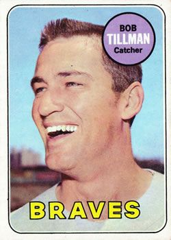 Bob Tillman 1969 Topps #374 Sports Card