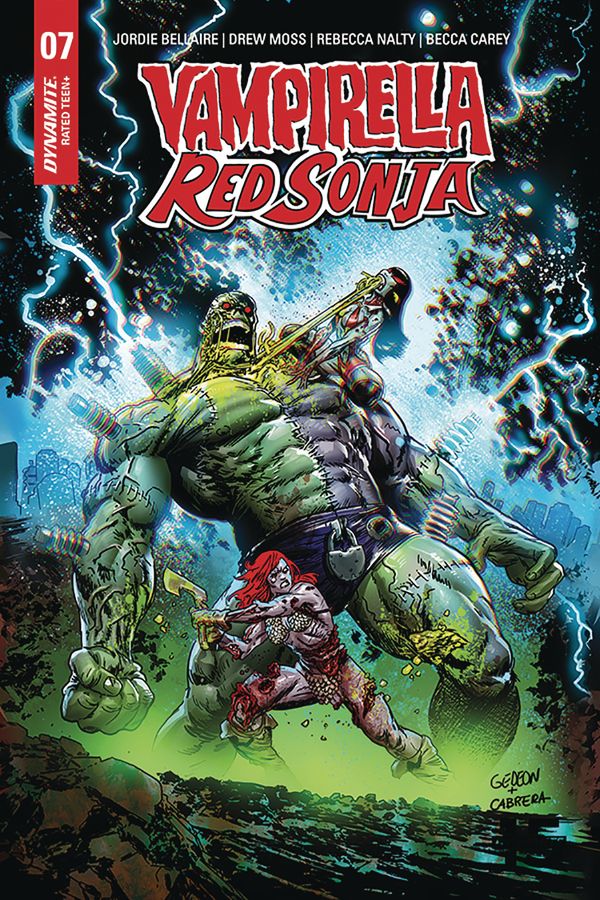 Vampirella Red Sonja #7 (5 Copy Gedeon Zombie Cover)