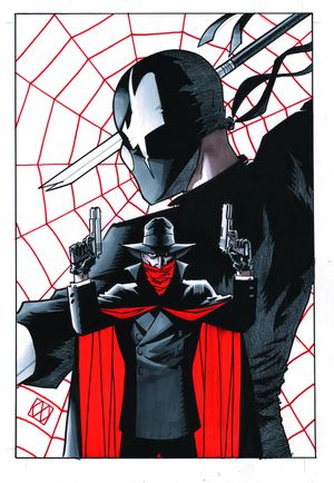 Grendel Vs Shadow #2 (Wagner Sketch Var)
