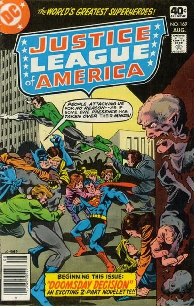 Justice League of America #169 Comic