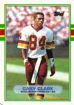 Gary Clark 1989 Topps #258 Sports Card
