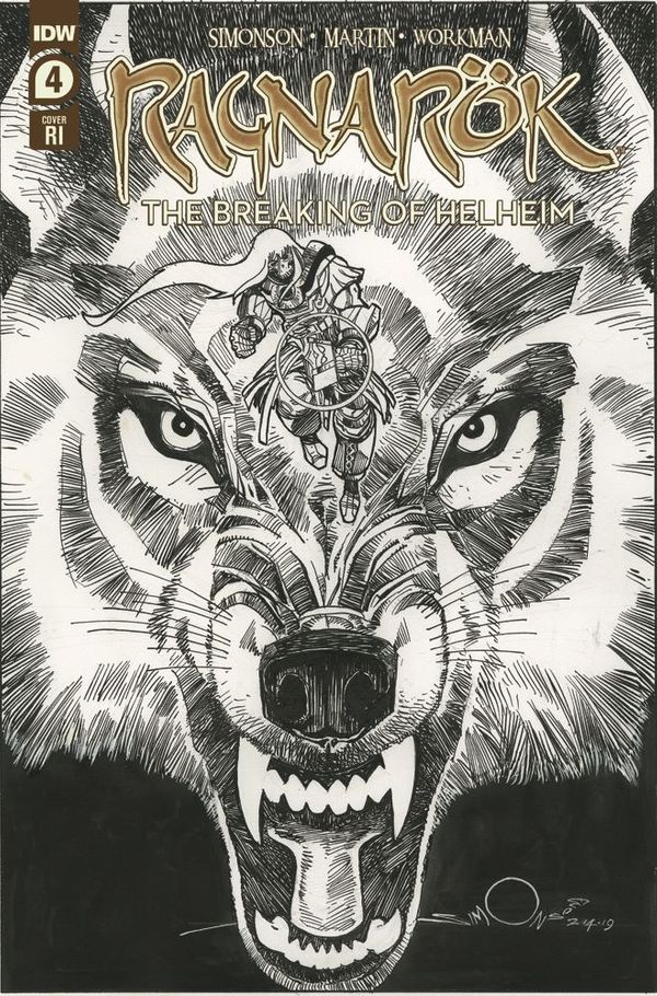 Ragnarok: the Breaking of Helheim #4 (10 Copy Cover Simonson)