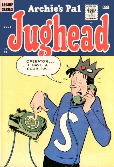 Archie's Pal Jughead #74 Comic