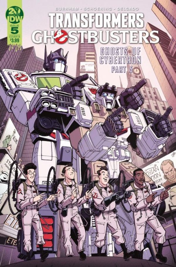 Transformers/Ghostbusters #5 (Cover B Roche)