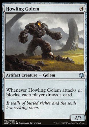 Howling Golem (Game Night) Trading Card