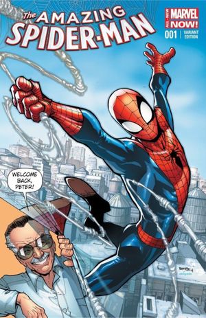 Amazing Spider-man #1 (Humberto Ramos Stan Lee Variant Cover)