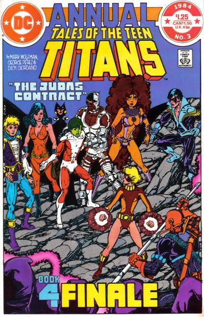 Tales of the Teen Titans Annual Comic