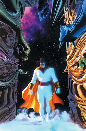 Space Ghost #1 (Cvr G Alex Ross Foil Virgin Variant)