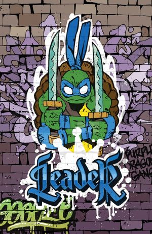Tales Of The Teenage Mutant Ninja Turtles #4 (Variant RI 1:25 Lankry Mural Full Art)