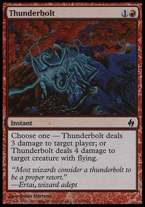 Thunderbolt (Premium Deck Series: Fire and Lightning)