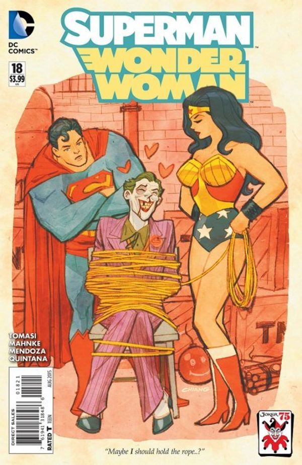 Superman Wonder Woman #18 (The Joker Variant Cover)