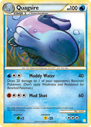 Quagsire (9/123) - HeartGold & SoulSilver