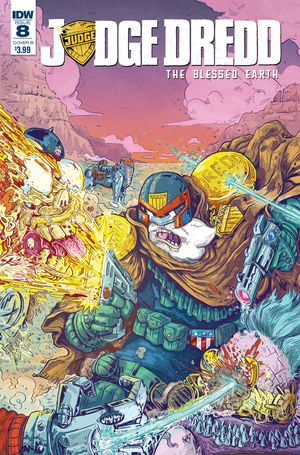 Judge Dredd Blessed Earth #8 (Cover B Vazquez)