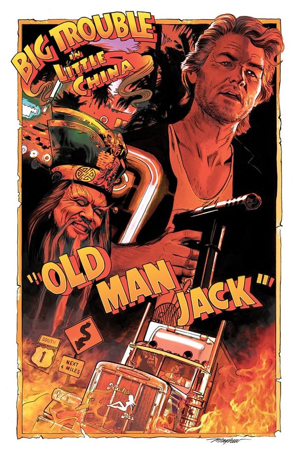 Big Trouble In Little China Old Man Jack #4 (Mike Mayhew Variant)