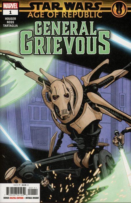 Star Wars: Age of Republic - General Grievous #1 Comic