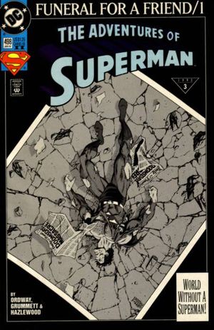 Adventures of Superman #498 (2nd Printing)