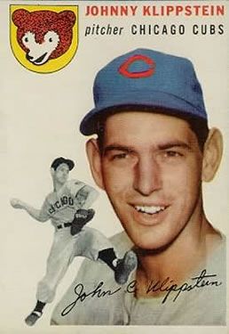 Johnny Klippstein 1954 Topps #31 Sports Card