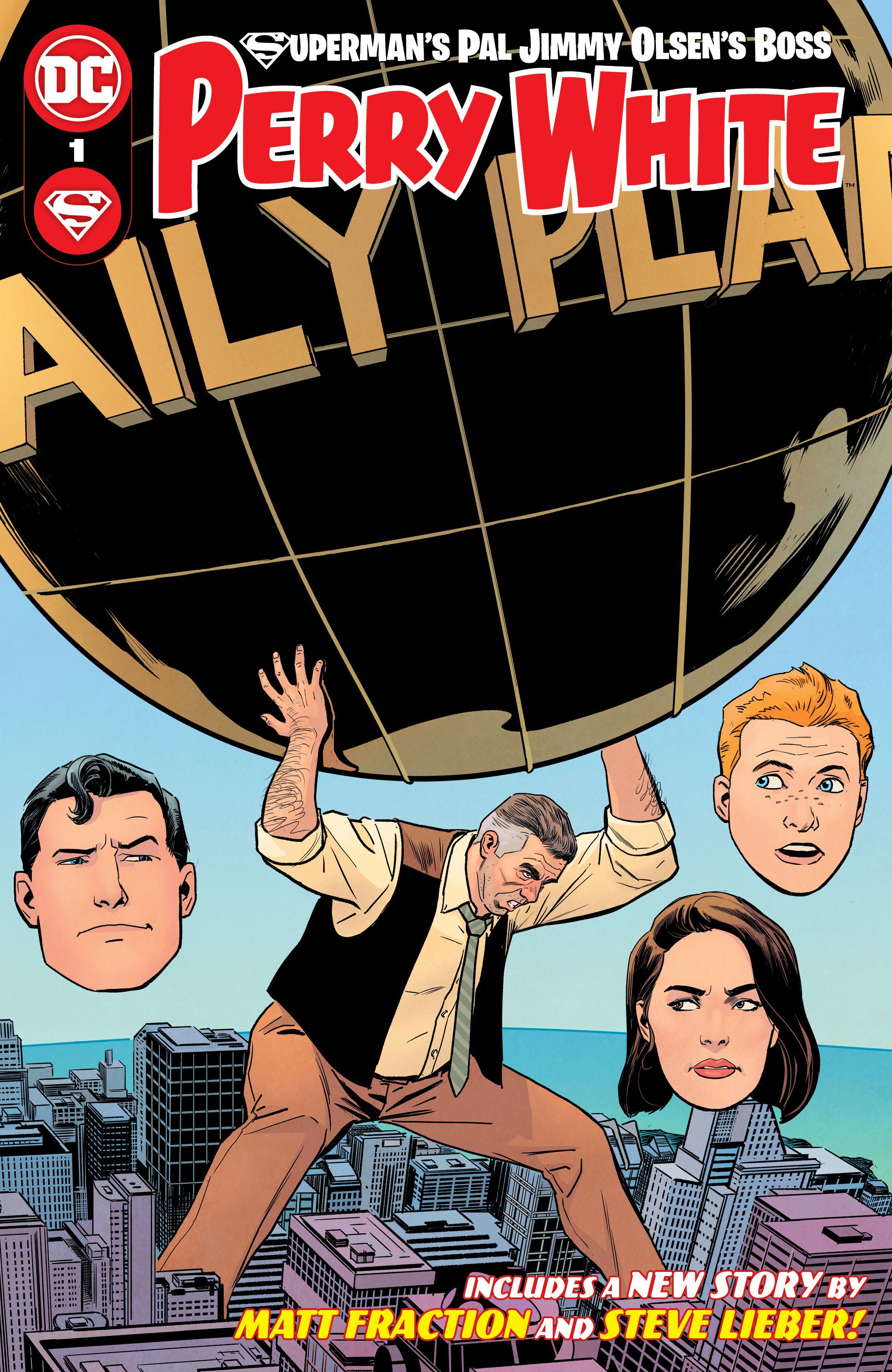 Superman's Pal Jimmy Olsen's Boss Perry White Comic