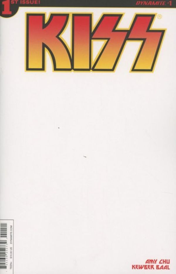 KISS #1 (Cover N Blank Authentix)