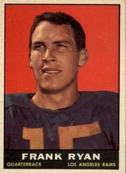 Frank Ryan 1961 Topps #48 Sports Card