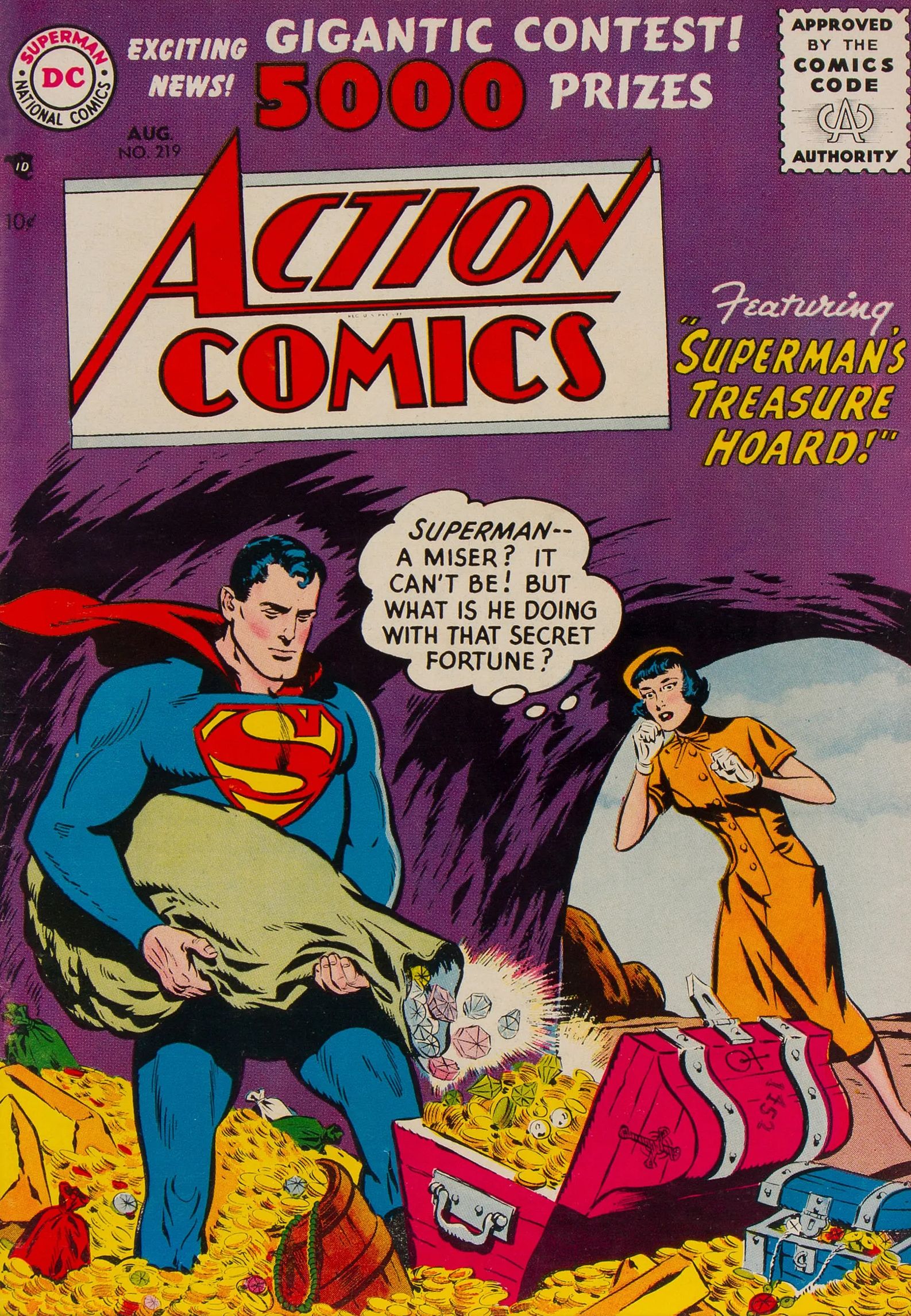 Action Comics #219 Comic