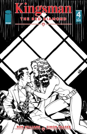 Kingsman: The Red Diamond #4 (Cover B B&w Hamner)