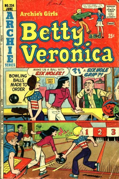 Archie's Girls Betty and Veronica #234 Comic