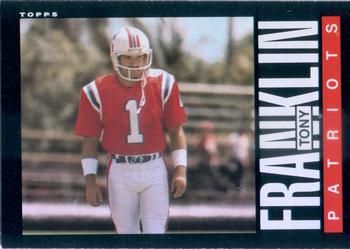 Tony Franklin 1985 Topps #324 Sports Card