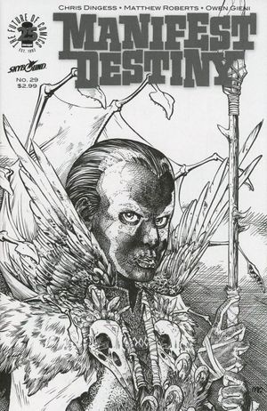 Manifest Destiny #29 (Spawn Month Black & White Variant)