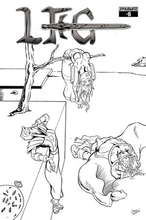 Looking For Group #6 (Cover B Quarter B&amp;w)