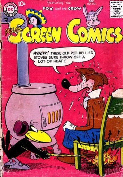 Real Screen Comics #117 Comic